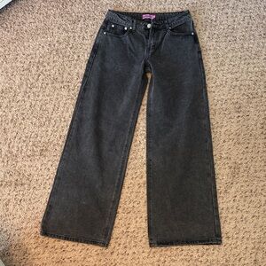 Edikted Black Low-Rise Jeans XS